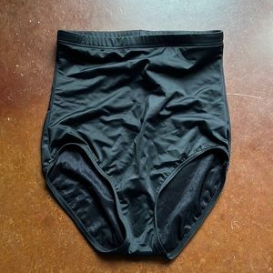 NWT Black High Waisted Bikini Bottoms
